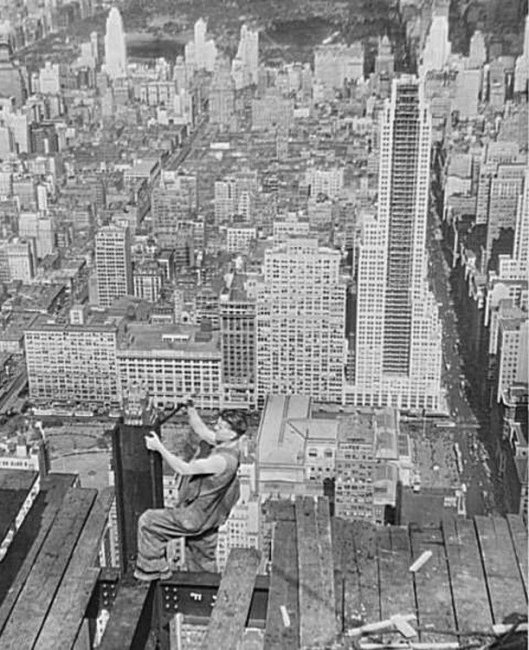 Как строили небоскребы в начале XX века