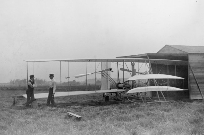 Первый полет человека на самолете