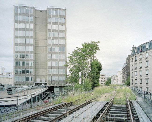 Заброшенная парижская железная дорога