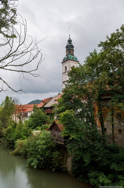 Прогулка по самому красивому средневековому городу в Словении