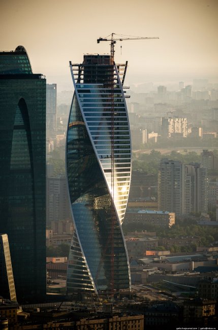 Москва с высоты 2014