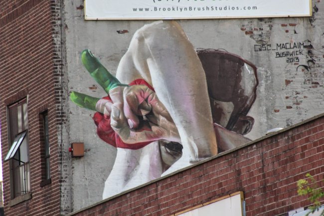 Арт-галерея уличного искусства «Bushwick Collective»