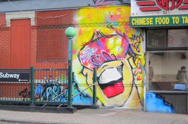 Арт-галерея уличного искусства «Bushwick Collective»