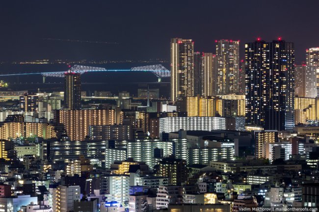 Токио и Осака с высоты