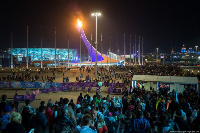 Олимпийский парк в Сочи год спустя