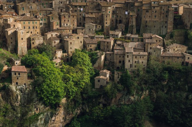 Путешествие по городам Тосканы: Сорано