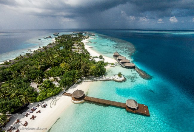 Самый роскошный отель на Мальдивах Jumeirah Vittaveli