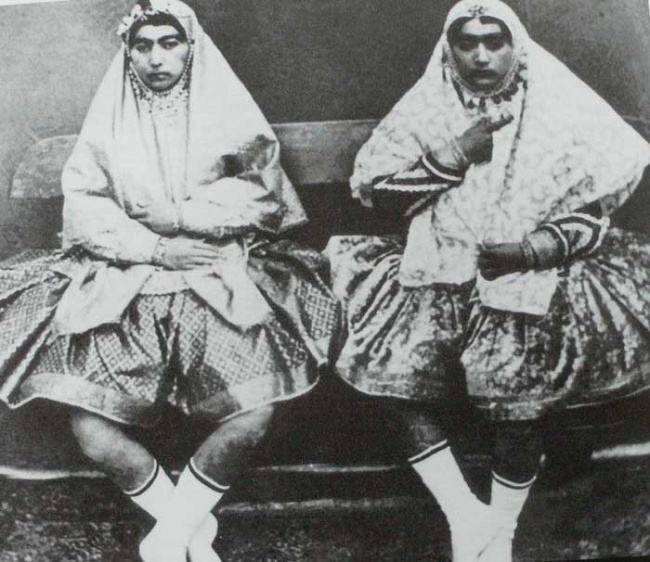 Так выглядели несравненные женщины иранского шаха