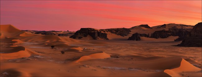 Пустыня Сахара: панорамы самой большой песочницы в мире