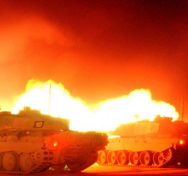 Огневая мощь танков