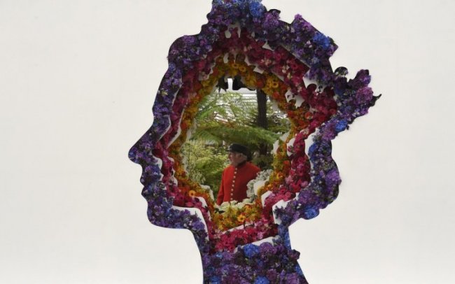 Выставка цветов в Лондоне