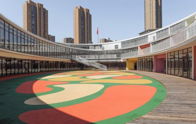 Современный детский сад в Китае