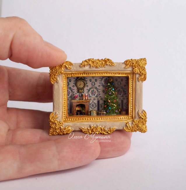 Художница создает волшебный мир сказки в миниатюре