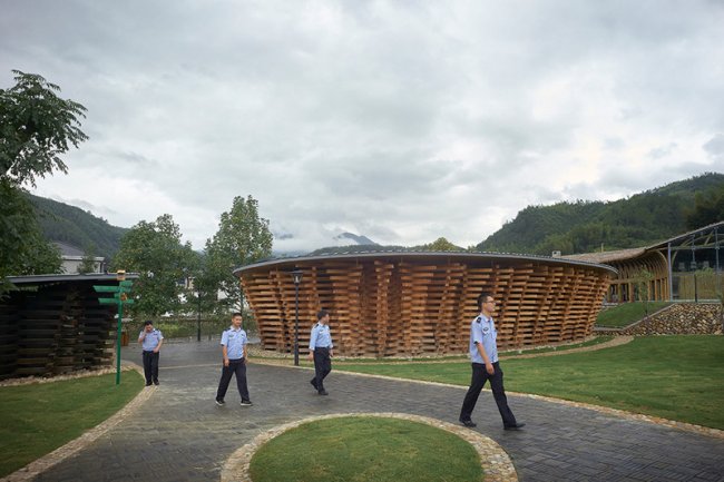 Международная выставка бамбуковой архитектуры в Китае