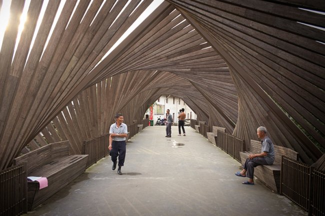 Международная выставка бамбуковой архитектуры в Китае