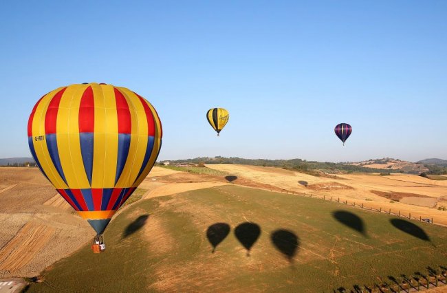 Фестиваль воздушных шаров в Италии