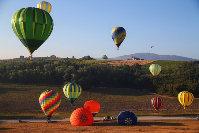 Фестиваль воздушных шаров в Италии