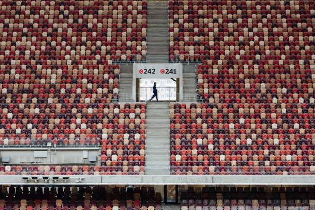 Самый большой стадион в России