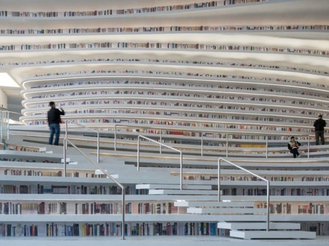 В Китае появилась новая супербиблиотека
