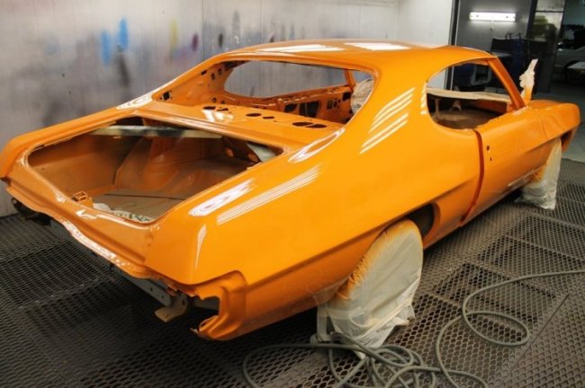 Восстановление Pontiac GTO 1970 The Judge