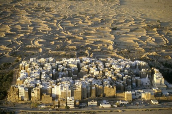 Город Шибам в Йемене