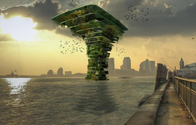 Архитектурные проекты, которые позволят людям жить на воде