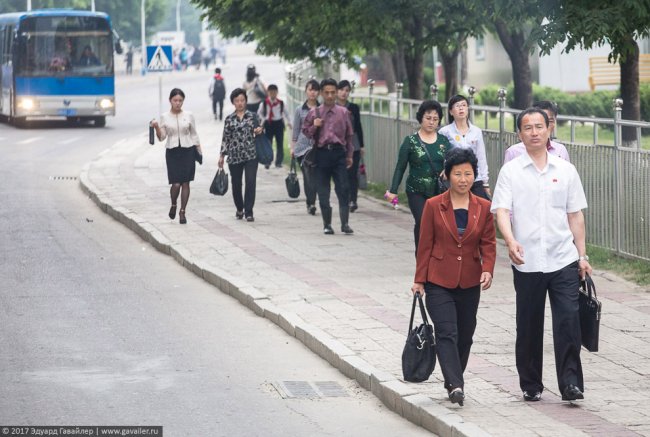 Прогулка по улицам Пхеньяна