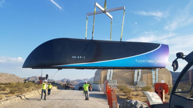 Вакуумный поезд Hyperloop успешно прошел первые испытания