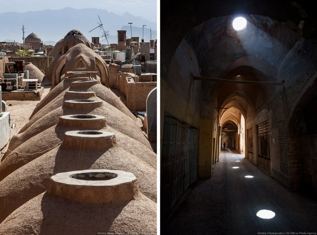 Глиняный город в Иране