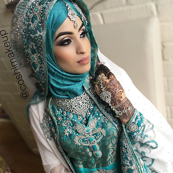 Элегантные невесты в хиджабах