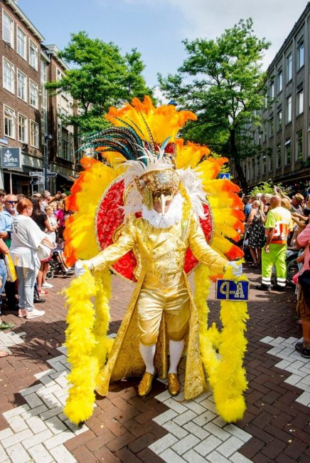 Яркий карнавал в Роттердаме