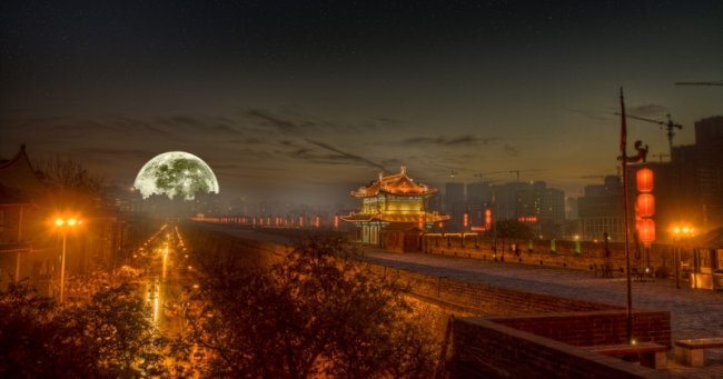 В Китае хотят создать искусственную луну