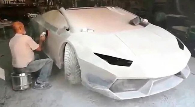Как парень 17 лет строил Lamborghini в своем подвале