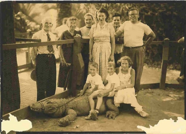 Фото детей верхом на аллигаторах