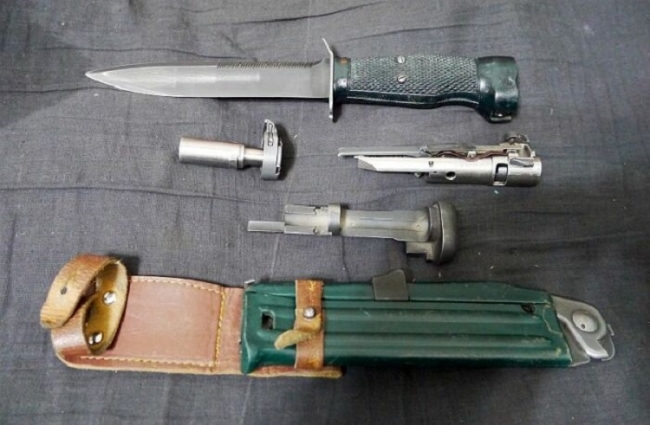 Советский нож-пистолет