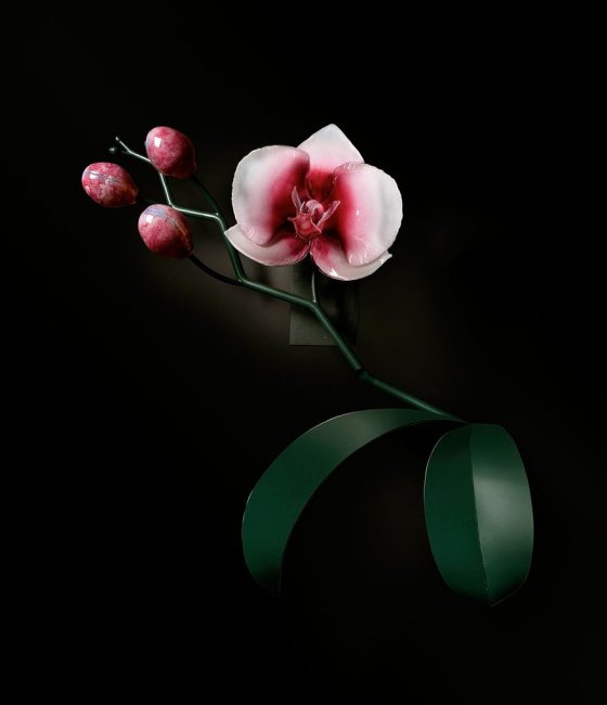Исполинские цветы из стекла Джейсона Гамрэта