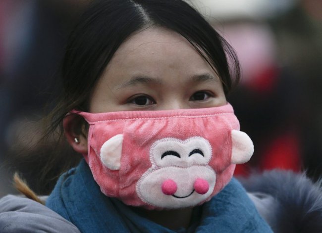 Модные маски в Китае