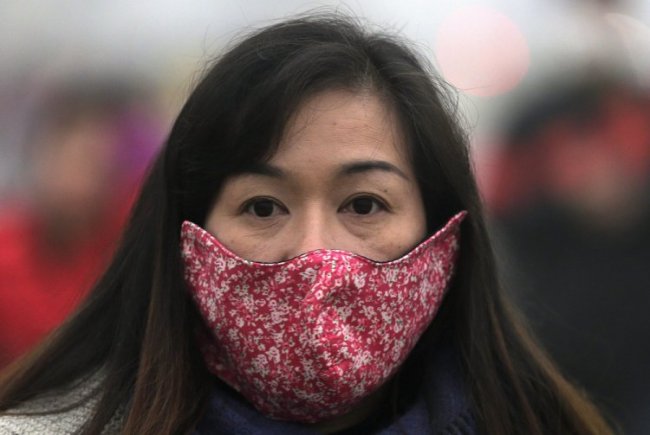 Модные маски в Китае