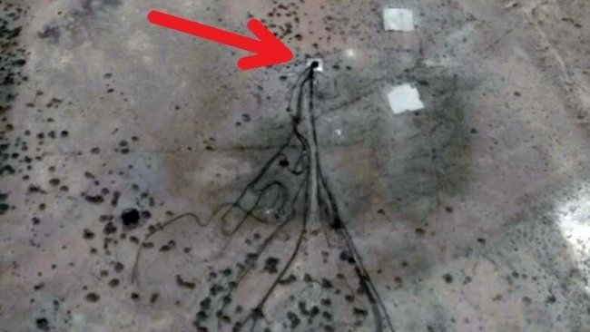 Близ «Зоны-51» найден странный объект с щупальцами