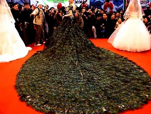 Подборка десяти наиболее странных свадебных платьев